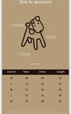Dachshund Summer Knit Color-Block Vest